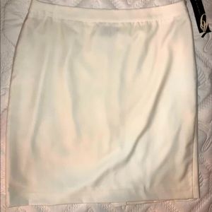 💣NINE WEST WHITE SKIRT NWT SZ 16